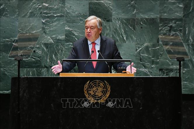 Tổng Thư ký LHQ Antonio Guterres.