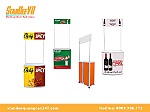 Standee Quảng Cáo 247 thiết kế Booth sampling chuyên nghiệp & ấn tượng