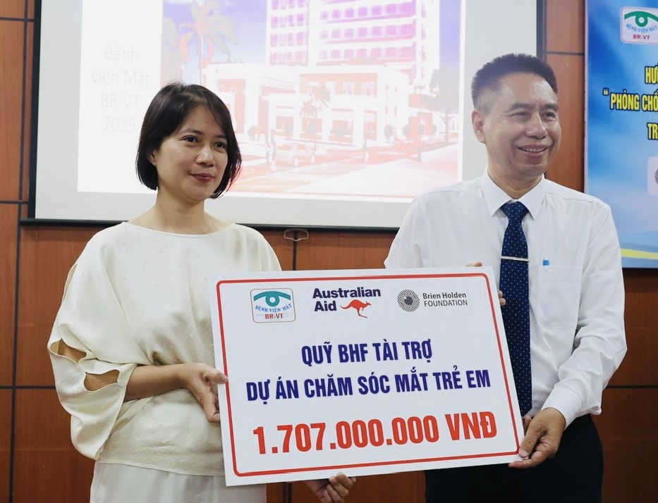 Bà Rịa - Vũng Tàu là điểm sáng phòng, chống mù lòa