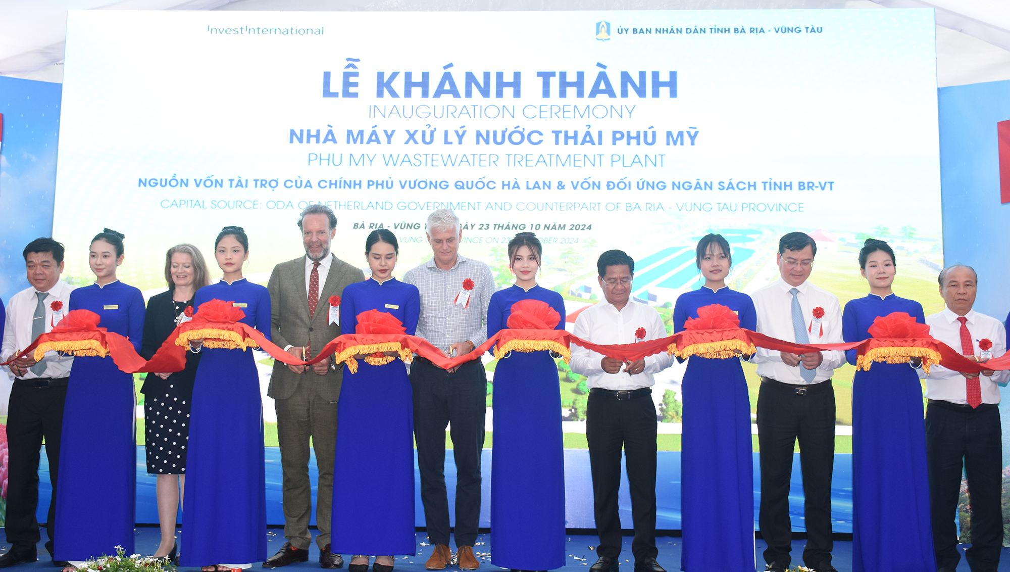 Khánh thành Nhà máy xử lý nước thải Phú Mỹ