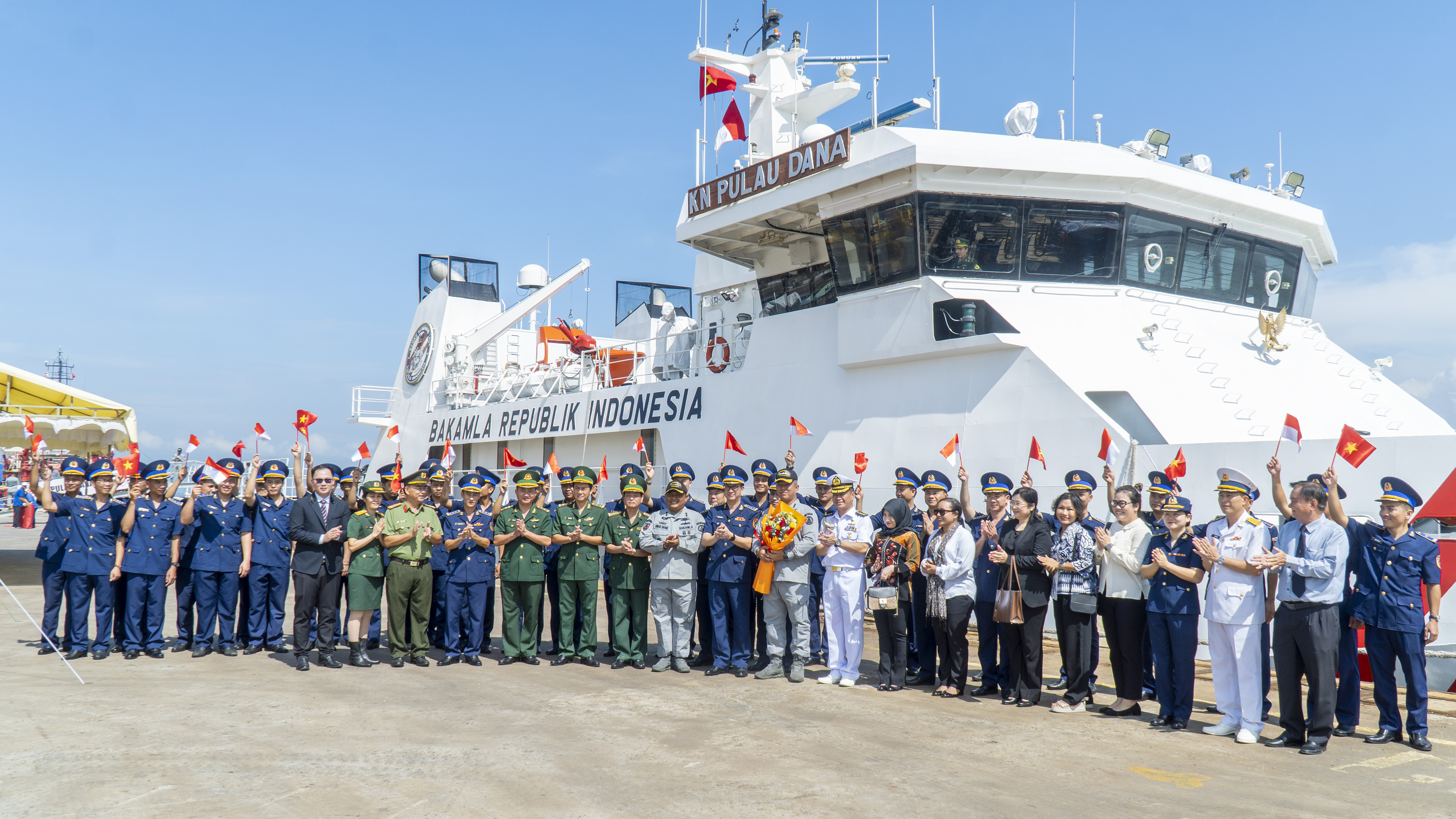 Chuyến thăm là hoạt động hiện thực hóa Bản ghi nhớ hợp tác giữa lực lượng Cảnh sát biển hai nước được ký vào năm 2021.