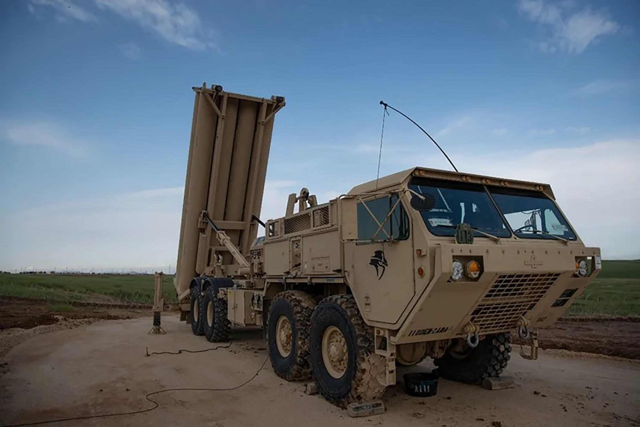 Hệ thống phòng thủ tên lửa tầm cao giai đoạn cuối (THAAD) của Mỹ.