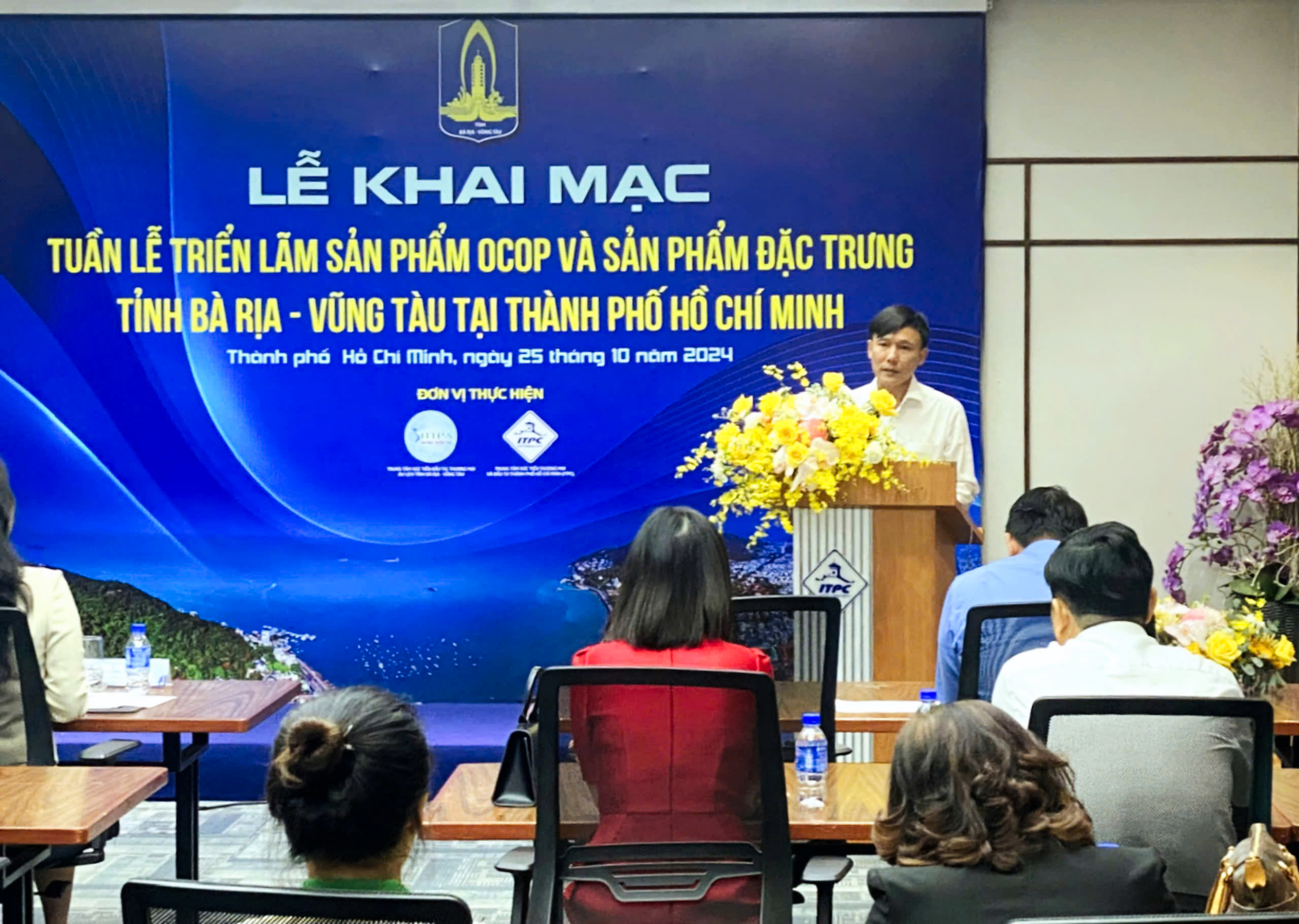 Ông Lê Anh tỉnh Hoàng, Phó Giám đốc phụ trách Trung tâm Xúc tiến Đầu tư Thương mại Du lịch Bà Rịa - Vũng Tàu 