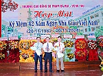 Họp mặt truyền thống Ngày Nhà giáo Việt Nam