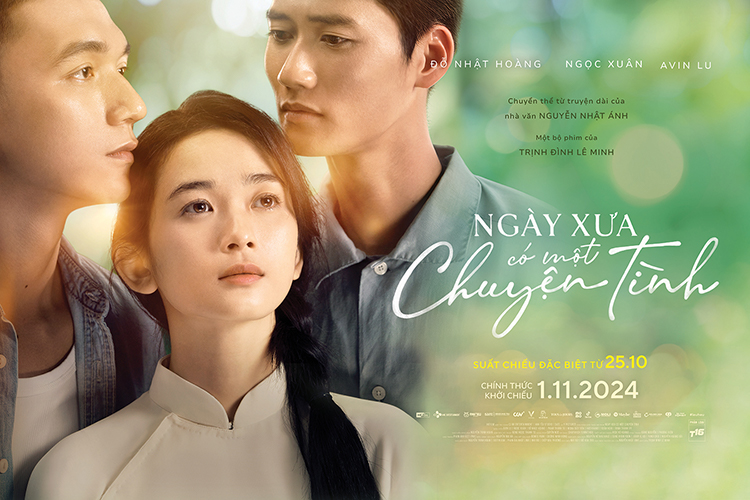 Bộ phim “Ngày xưa có một chuyện tình” hứa hẹn sẽ có bối cảnh miền quê thơ mộng, hoài cổ và chuyện tình thanh xuân trong sáng, rạng rỡ.