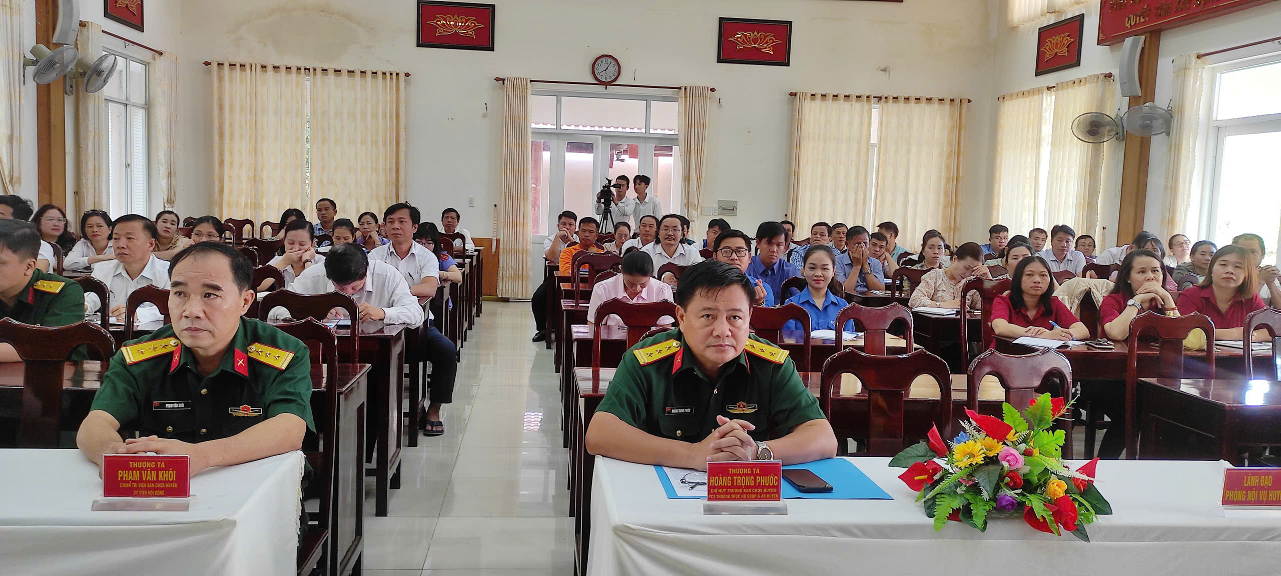 Hội đồng Giáo dục QP-AN huyện Châu Đức khai mạc lớp bồi dưỡng kiến thức quốc phòng năm 2024 dành cho đối tượng 4