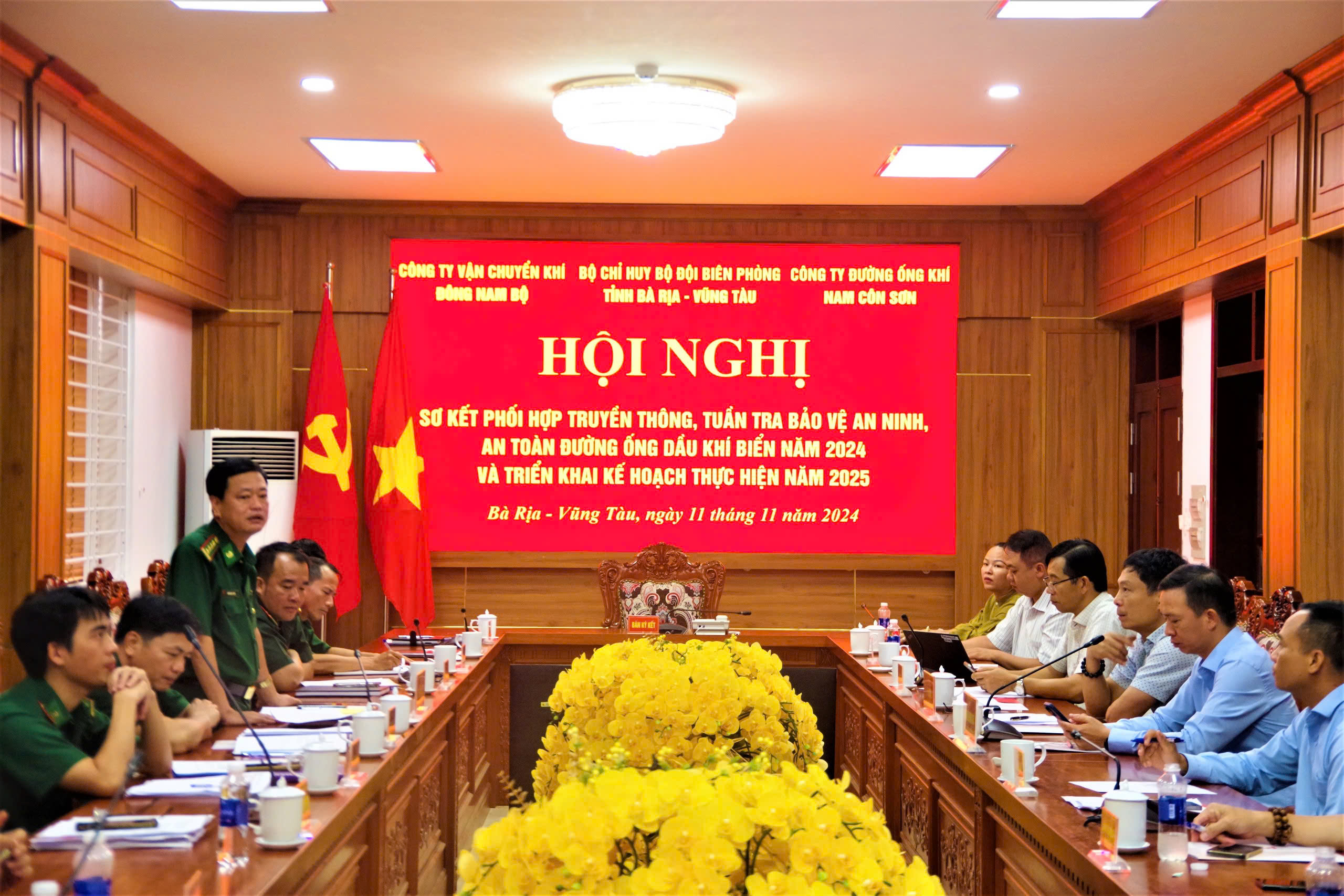 Hội nghị được tổ chức tại Bộ chỉ huy Bộ đội Biên phòng tỉnh.