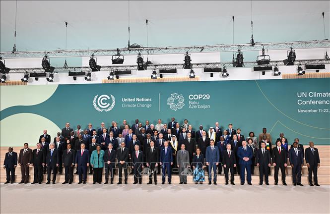 Các đại biểu tham dự Hội nghị COP29 ở Baku, Azerbaijan.