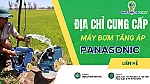 Bảng giá máy bơm tăng áp Panasonic 2025 mới nhất