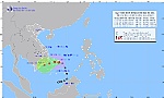 Bão số 10 sẽ ảnh hưởng đến vùng biển từ Phú Yên đến Bà Rịa - Vũng Tàu