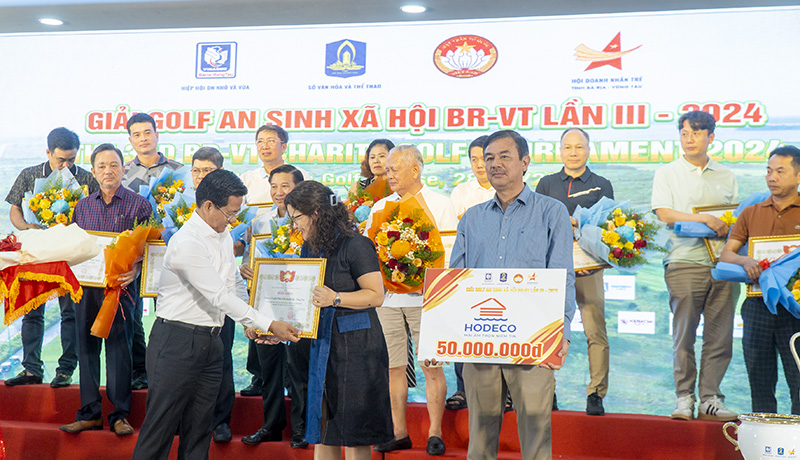 Giải Golf An sinh xã hội năm 2024 huy động được 9,2 tỷ đồng