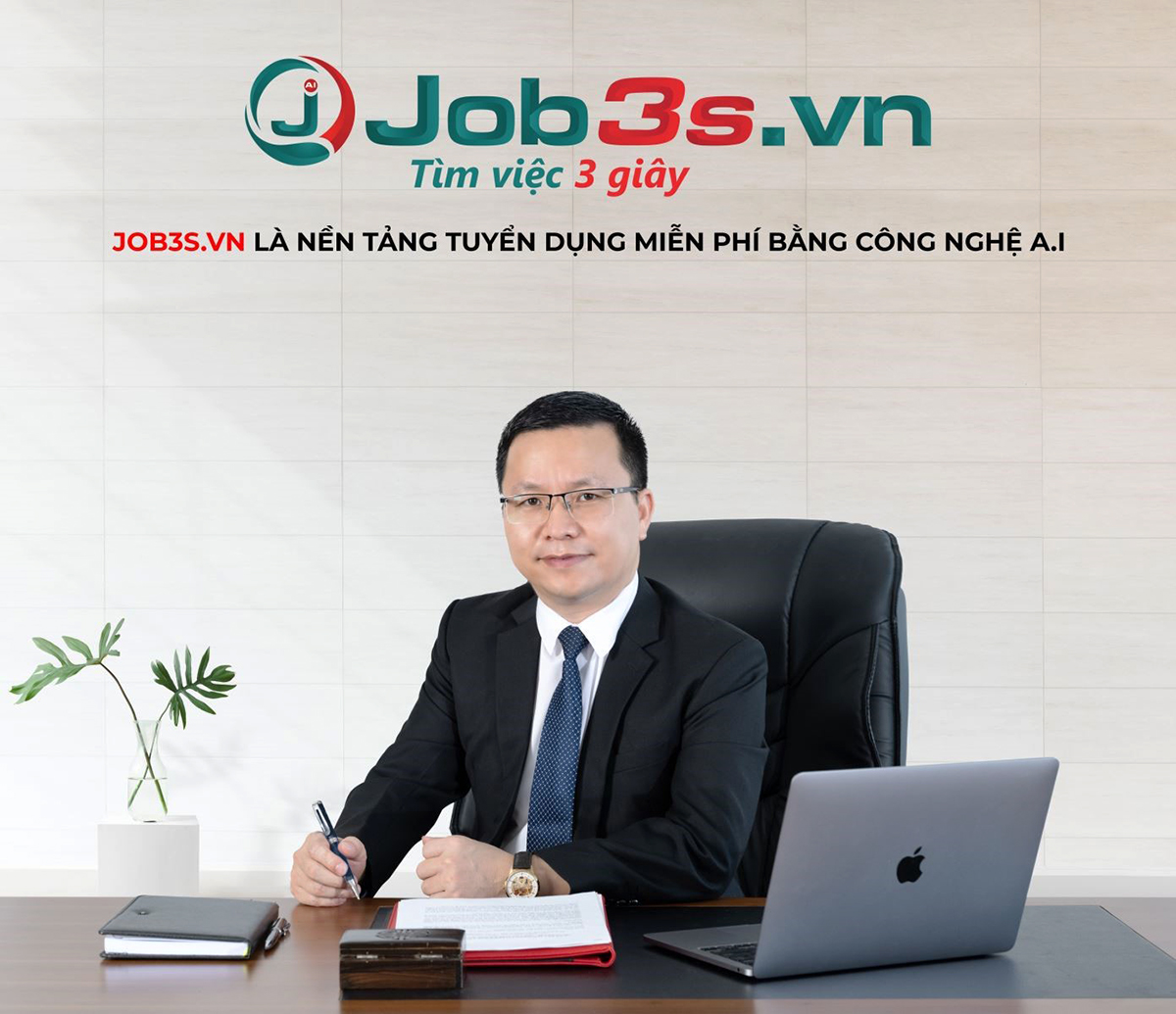 CEO Tony Vũ - Nhà sáng lập nền tảng tuyển dụng và tìm việc làm miễn phí job3s