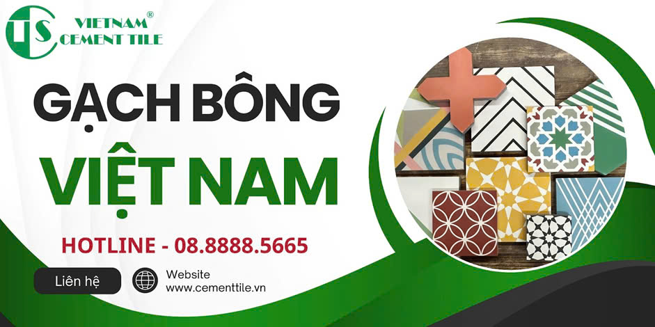 Gạch Bông Việt Nam - Thương hiệu gạch bông uy tín bậc nhất cho mọi công trình