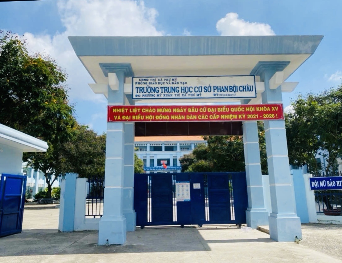 Trường THCS Phan Bội Châu (TX.Phú Mỹ).