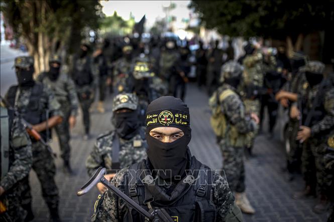 Các thành viên nhóm Hồi giáo Jihad tại Dải Gaza.