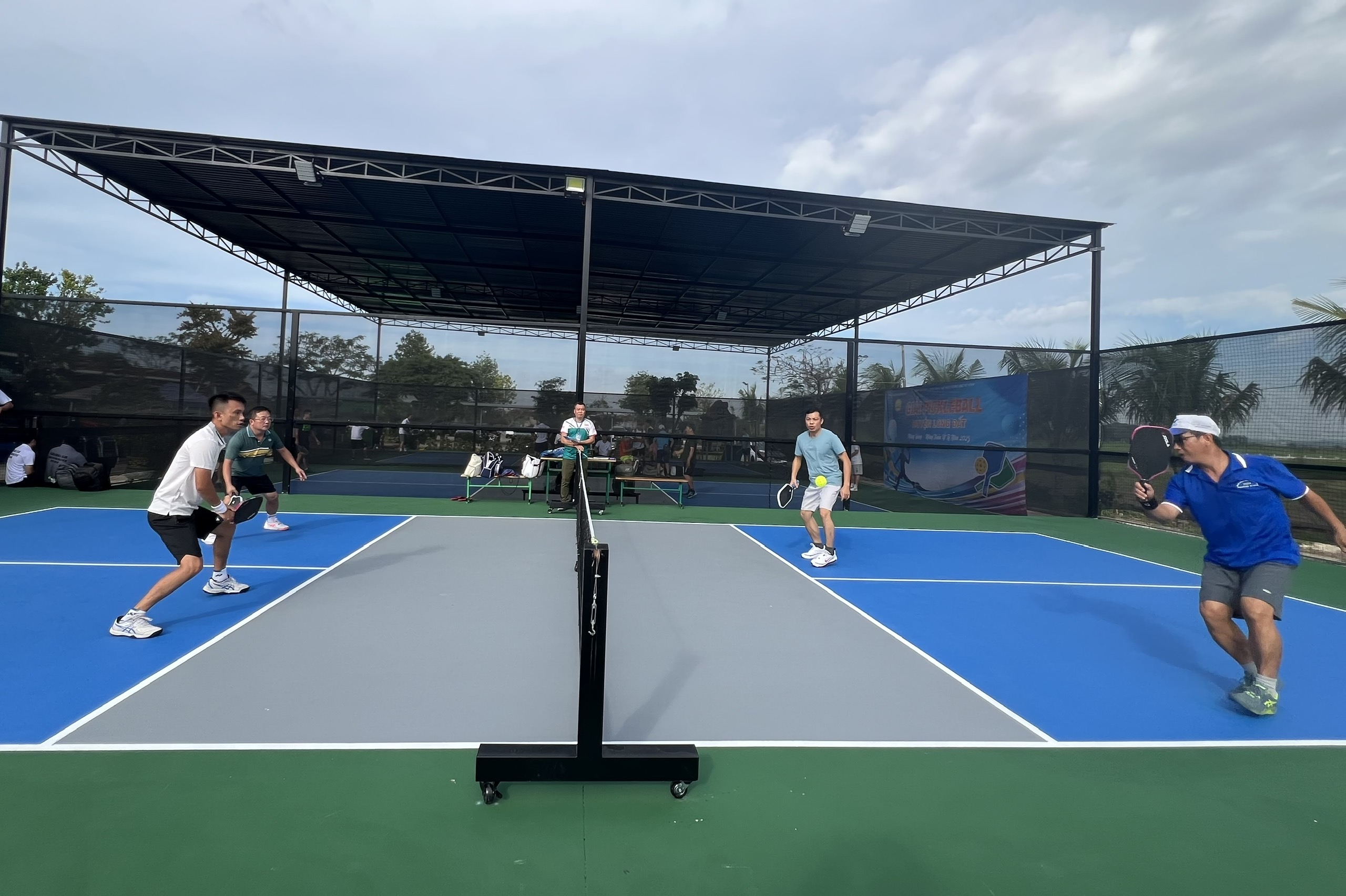 Huyện Long Đất lần đầu tổ chức Giải Pickleball