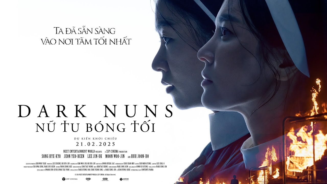 Phim “Dark Nuns” (Nữ tu bóng tối) khởi chiếu trên toàn quốc từ ngày 21/2/2025.