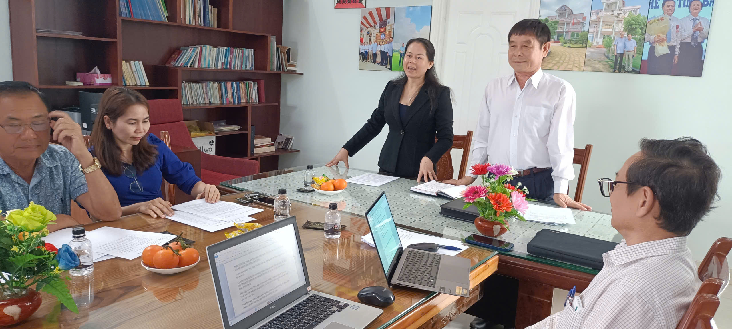 Sở NN-PTNT và Hội Thủy sản tỉnh sẽ tăng cường hợp tác trong công tác quản lý, hỗ trợ, tháo gỡ khó khăn trong hoạt động thủy sản cho hội viên, DN và ngư dân.
