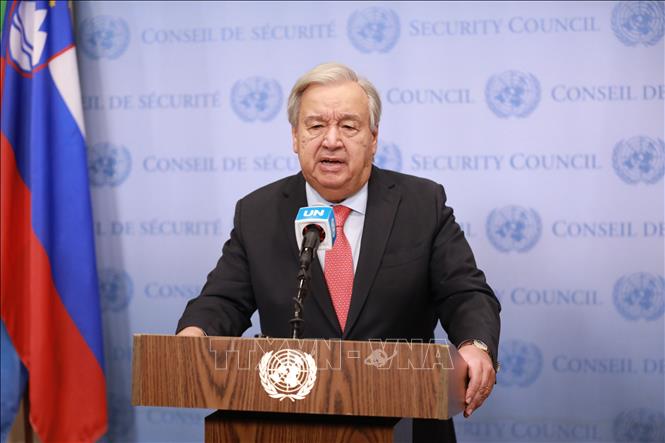 Tổng thư ký LHQ Antonio Guterres.