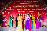 Giao lưu văn nghệ chào mừng Ngày Quốc tế Phụ nữ