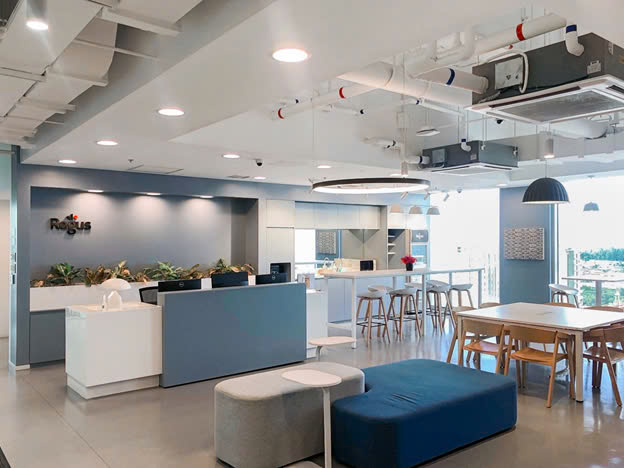 Regus thuộc Tập đoàn IWG cung cấp không gian làm việc linh hoạt tại các vị trí chiến lược, hỗ trợ doanh nghiệp phát triển bền vững. Ảnh: Văn phòng Regus