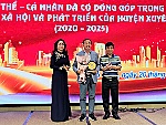 Tri ân tập thể, cá nhân có nhiều đóng góp cho huyện Xuyên Mộc