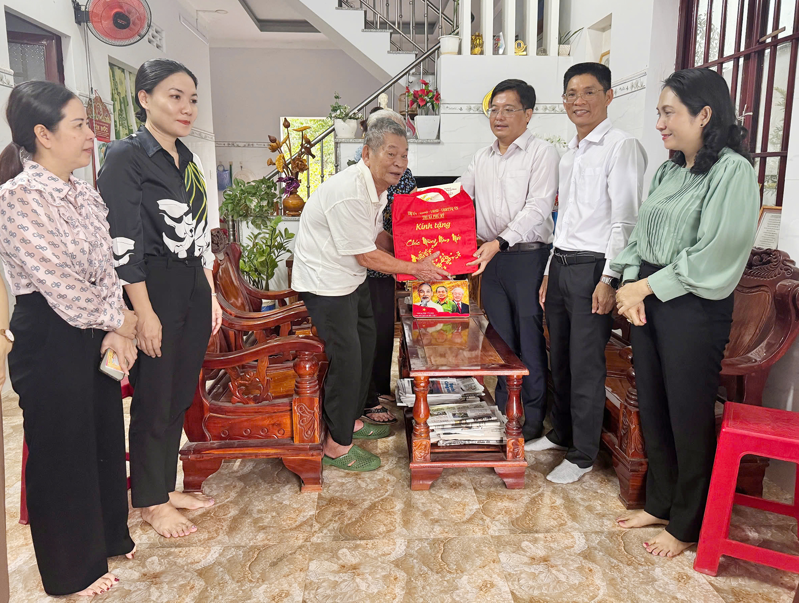 Phú Mỹ chăm lo toàn diện cho người có công