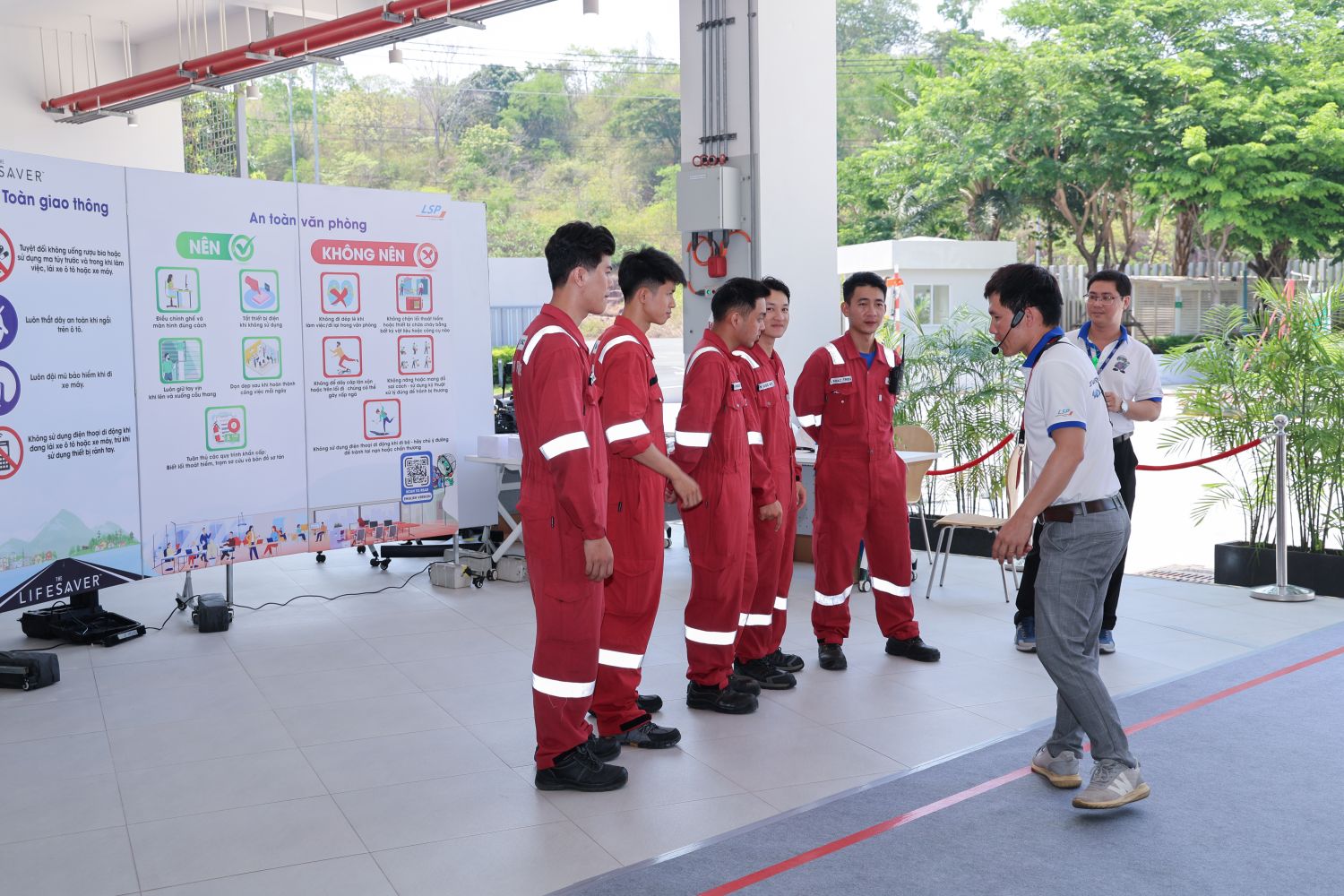 LSP tổ chức Ngày an toàn và sức khỏe cho nhân viên, nhà thầu và đối tác