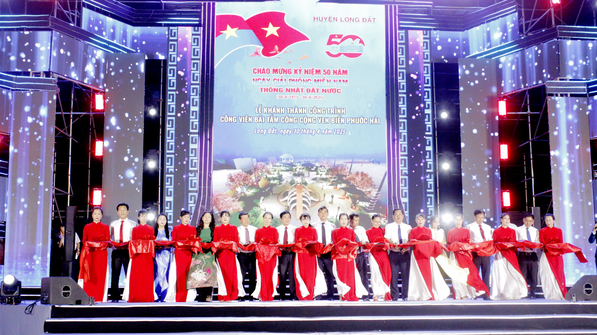 Long Đất khánh thành 2 dự án trọng điểm
