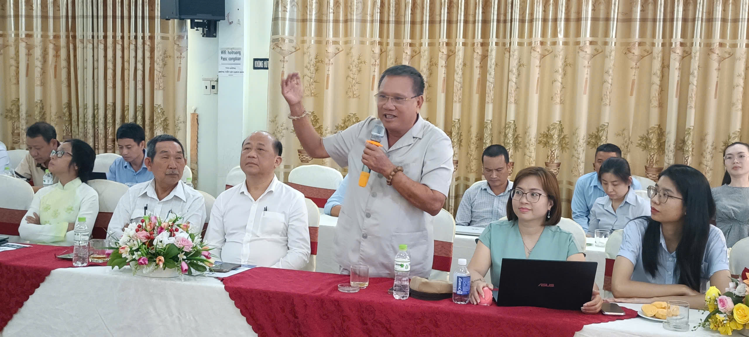 Anh hùng lao động Hoàng Đức Thảo, Tổng Giám đốc Công ty CP KH-CN Việt Nam (Busadco) chia sẻ về văn hóa sở hữu trí tuệ, đổi mới sáng tạo của DN mình.