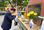 Phó Chủ tịch Quốc hội Trần Quang Phương dự lễ tưởng niệm các Anh hùng liệt sĩ hy sinh tại Côn Đảo