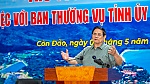 Thủ tướng Phạm Minh Chính làm việc với Ban Thường vụ Tỉnh ủy Bà Rịa-Vũng Tàu