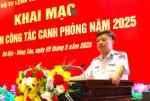 Bộ Tư lệnh Vùng Cảnh sát biển 3 khai mạc tập huấn đóng quân canh phòng năm 2025
