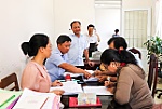 Giải ngân 550 triệu đồng cho dự án chăm sóc cây ăn trái