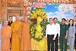 Lãnh đạo tỉnh chúc mừng các tổ chức, chức sắc tôn giáo nhân Đại lễ Phật đản