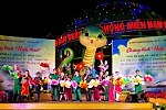 Đoàn Văn công Bộ đội Biên phòng biểu diễn phục vụ Nhân dân biên giới