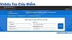 VnEduvnTraCuuDiem.com hỗ trợ tra cứu điểm thi, học tập nhanh chóng