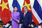 Việt Nam-Thái Lan nâng cấp quan hệ lên Đối tác chiến lược toàn diện