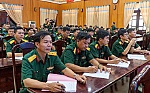 Học tập các chuyên đề của sĩ quan, quân nhân chuyên nghiệp