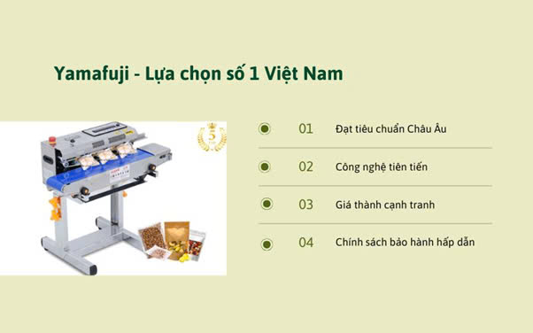 [Cập Nhật] Top máy hàn miệng túi Yamafuji mới nhất 2025