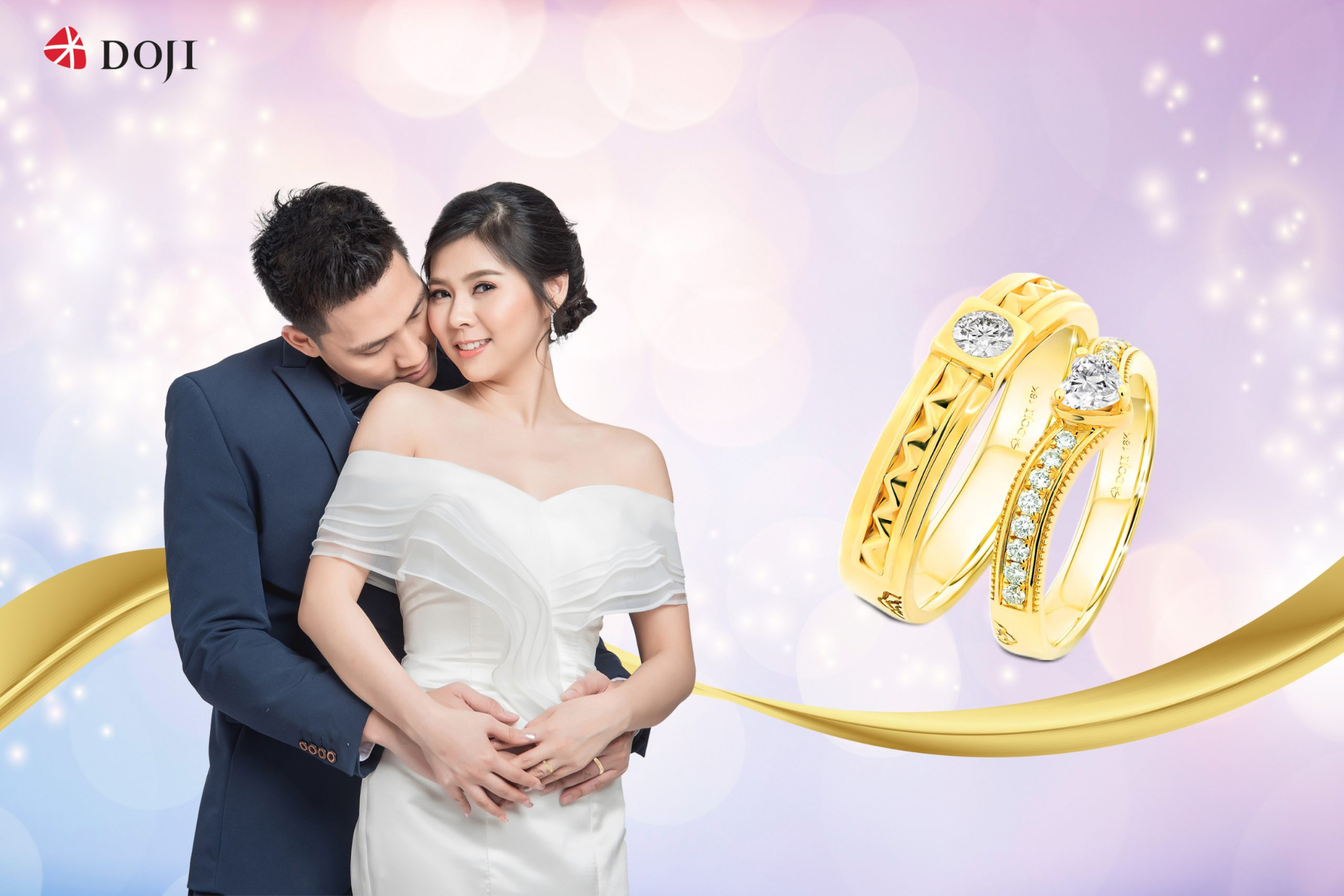 Cùng DOJI khám phá 5 kinh nghiệm mua nhẫn cưới ưng ý cho ngày trọng đại