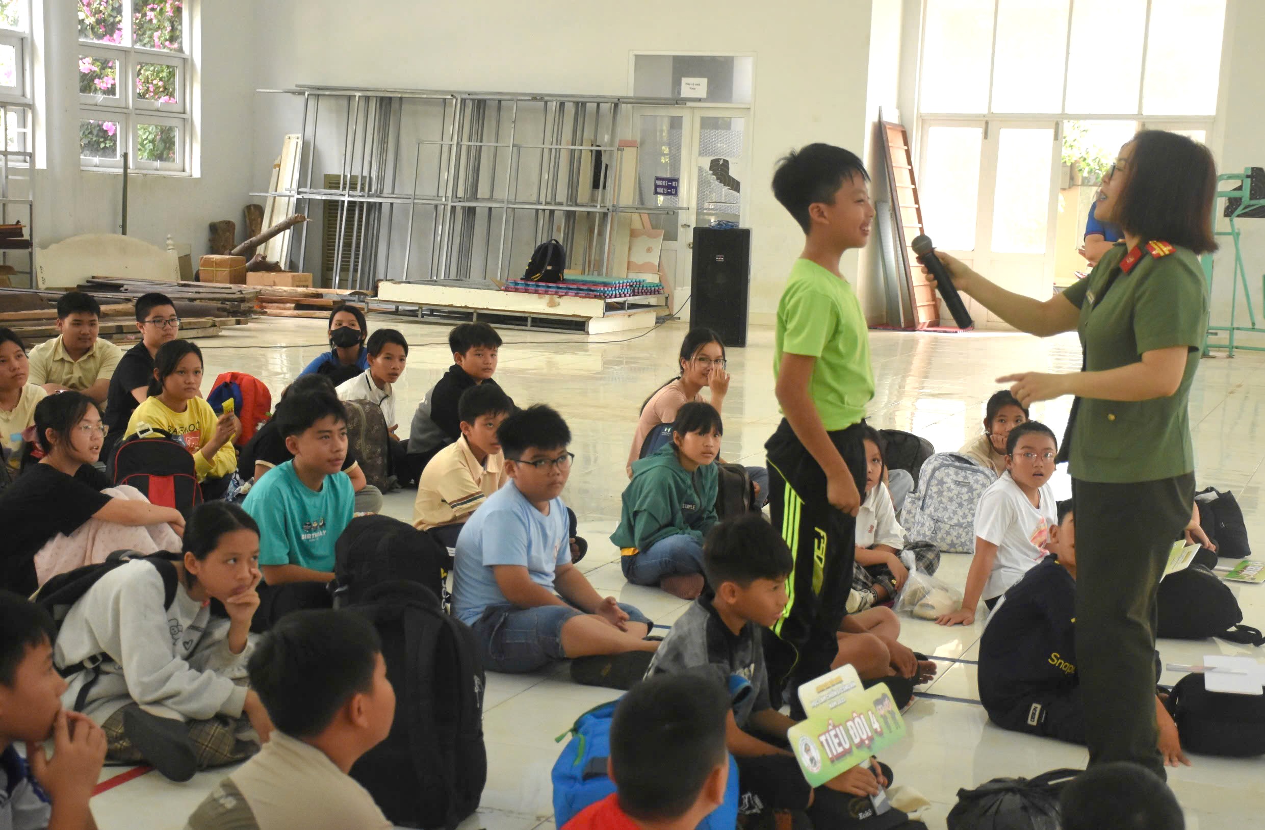 Trải nghiệm Học kỳ trong công an