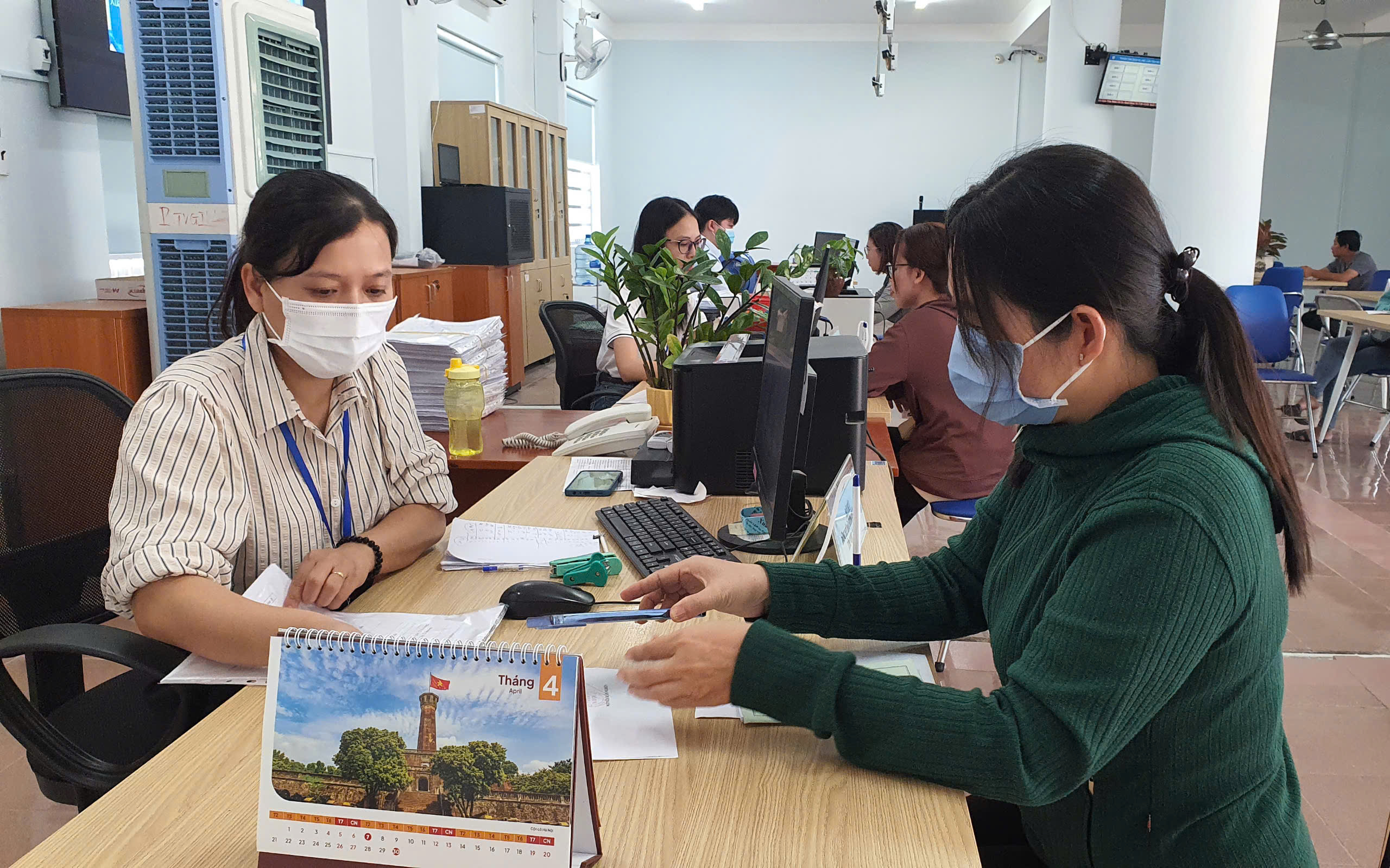 NLĐ hưởng BHTN được tư vấn việc làm tại Trung tâm Dịch vụ việc làm tỉnh chi nhánh TP.Bà Rịa.