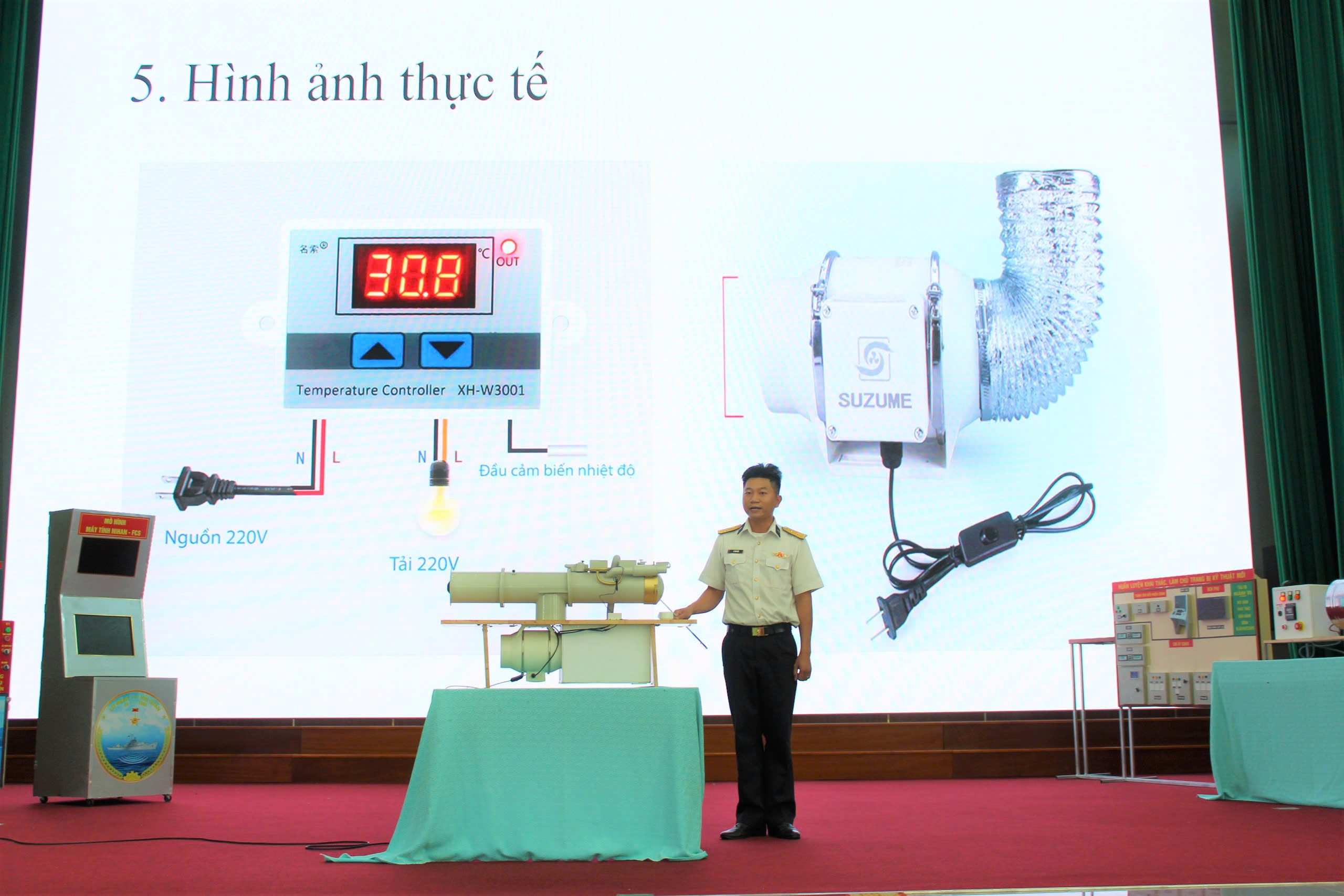 Phần thi sáng kiến cải tiến của Tàu 17.