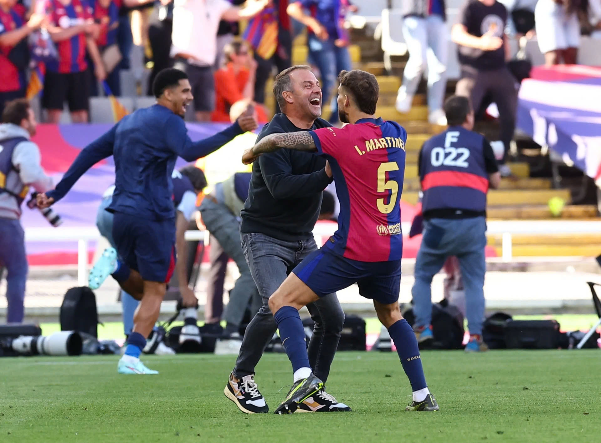 Dấu ấn Hansi Flick để lại Barcelona rất lớn.