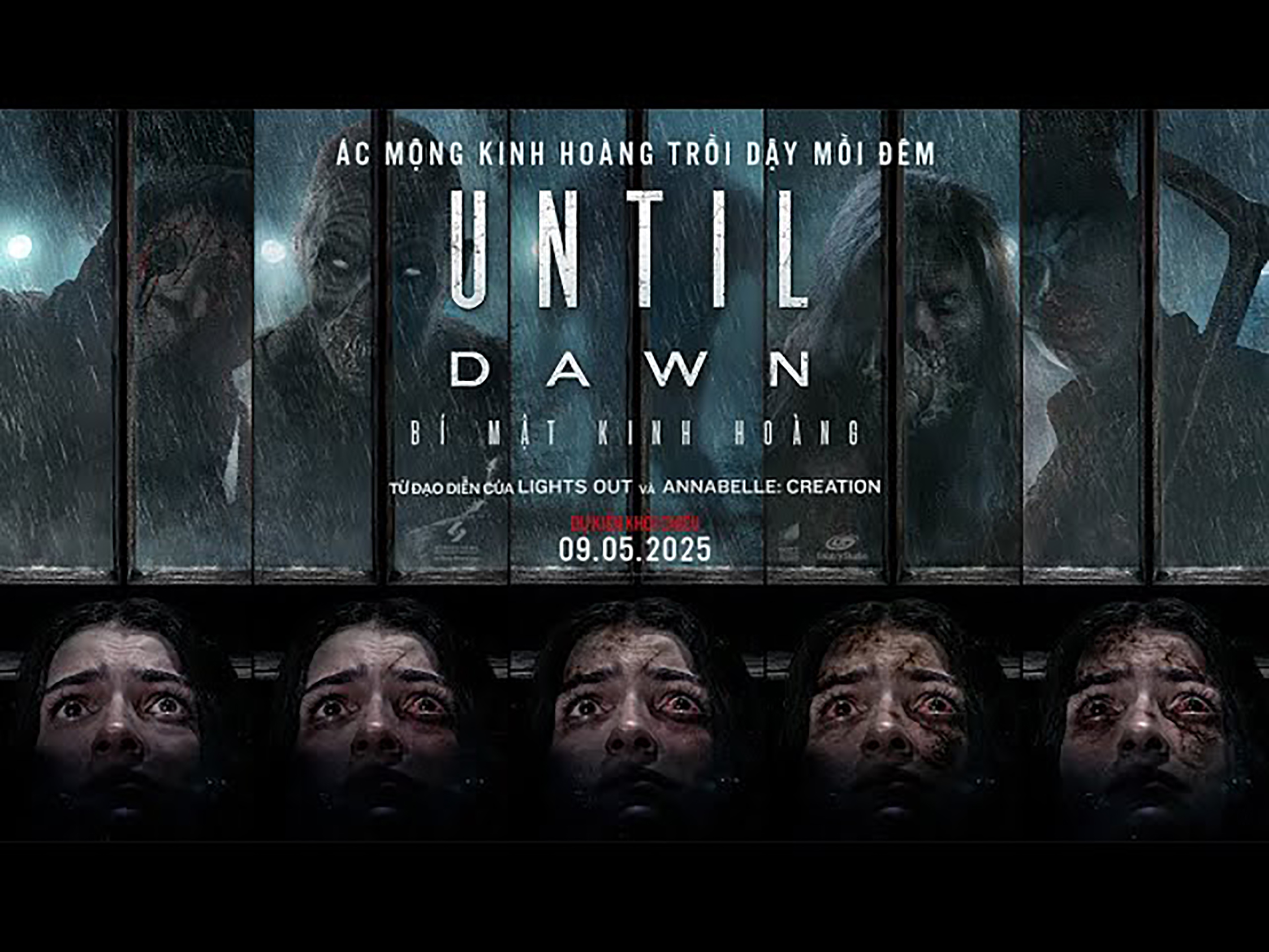 “Until Dawn” chính thức khởi chiếu tại các rạp trên toàn quốc từ ngày 16/5/2025.