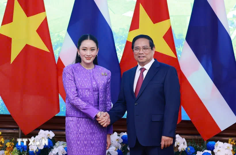Thủ tướng Phạm Minh Chính và Thủ tướng Thái Lan Paetongtarn Shinawatra đồng chủ trì Kỳ họp lần thứ tư Nội các chung Việt Nam-Thái Lan.