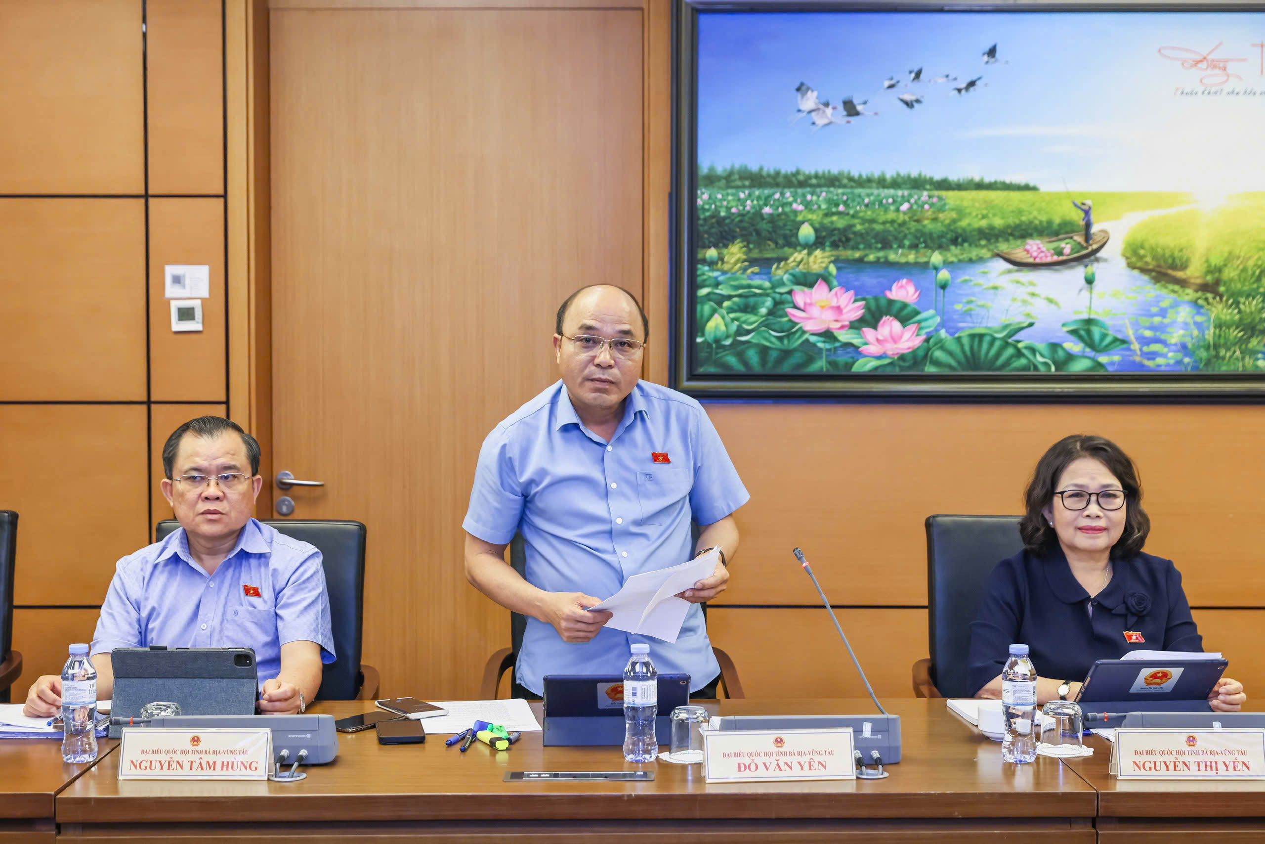 Đại biểu Đỗ Văn Yên: “Hiện đại hóa kỳ họp Quốc hội - minh bạch, trách nhiệm và ứng dụng công nghệ thực chất”.