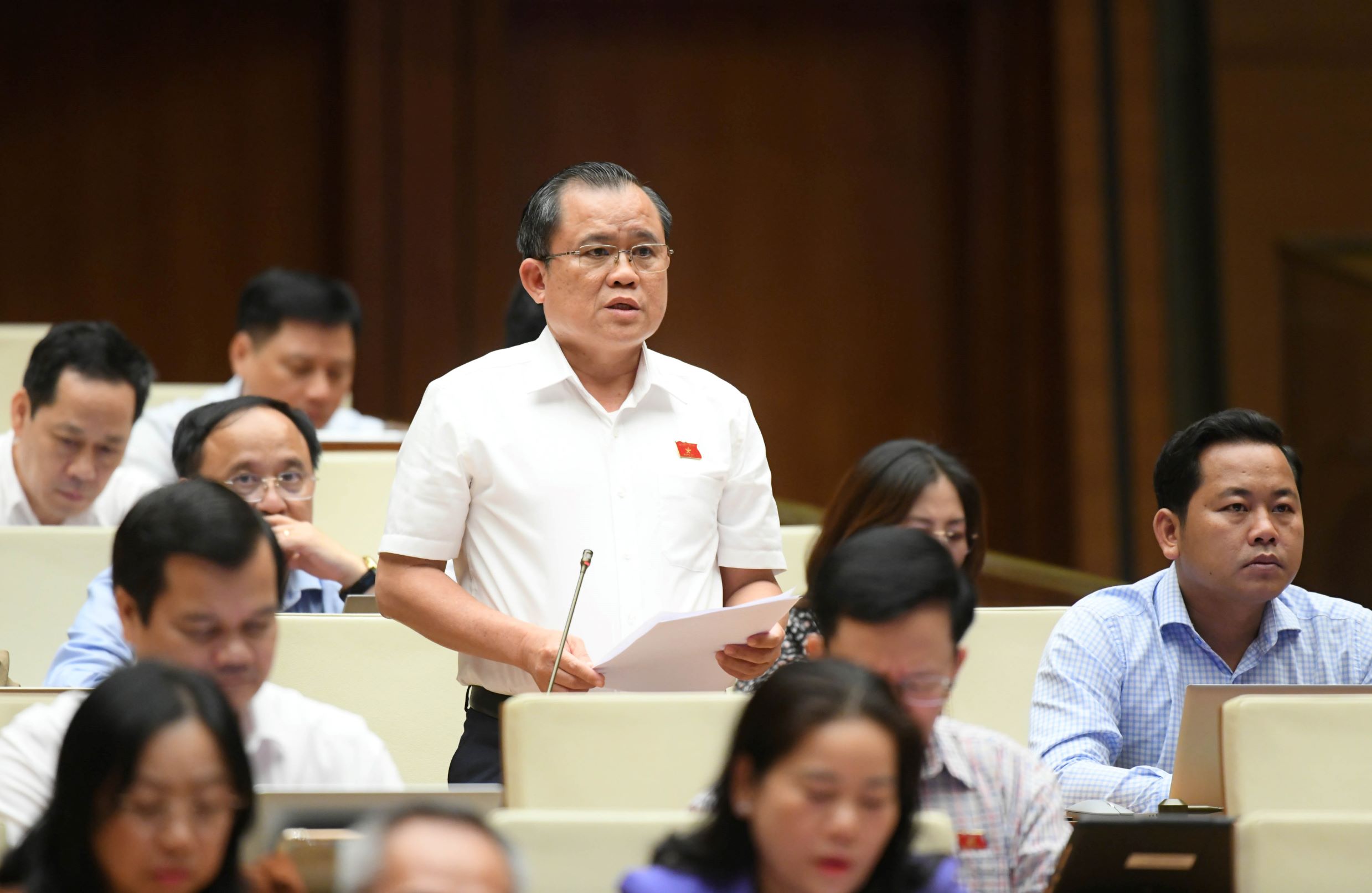 Đại biểu Nguyễn Tâm Hùng: “Hoàn thiện Luật Tổ chức Viện kiểm sát nhân dân từ thực tiễn cải cách tư pháp”.