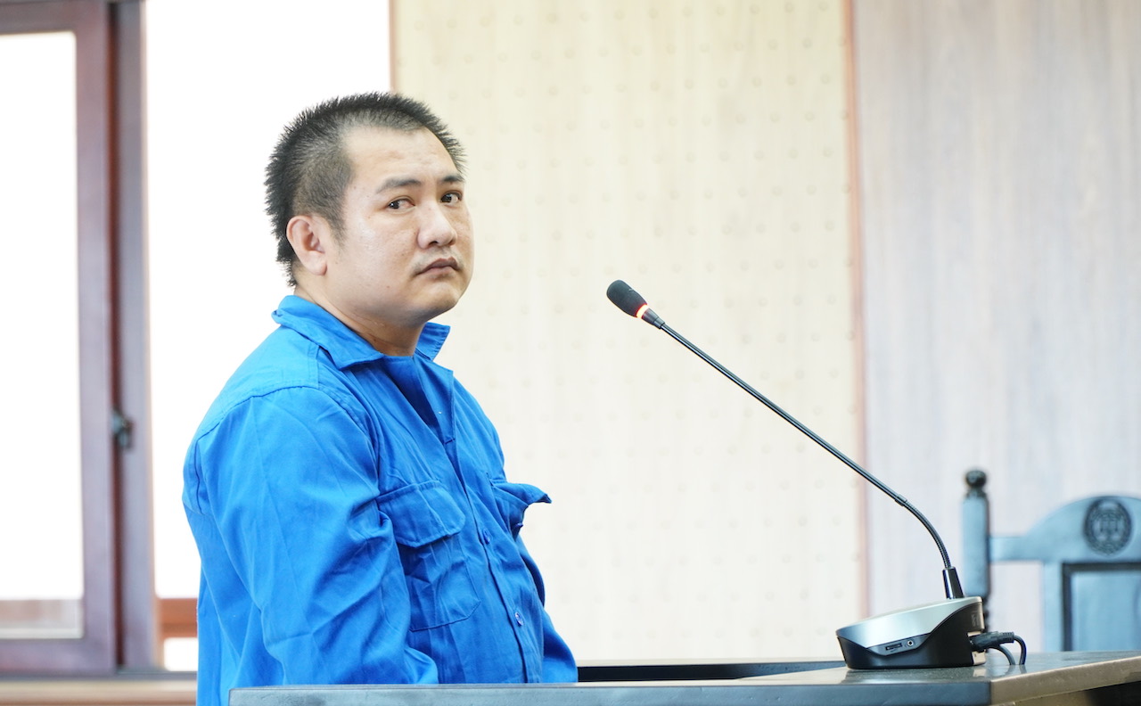 Nguyễn Xuân Thanh tại phiên xét xử.
